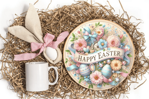 Home Easter Decoration Ideas That Create a Cozy Holiday Vibe - Michelle's aDOORable Creations