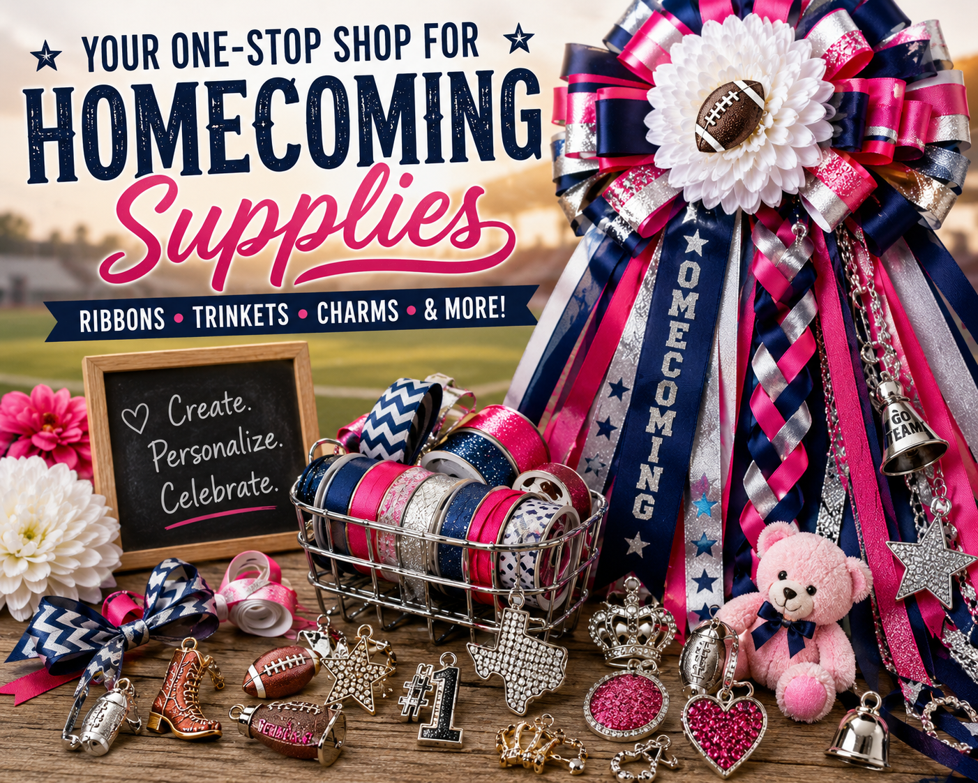Where to Buy Homecoming Trinkets and Other Supplies in Midland?