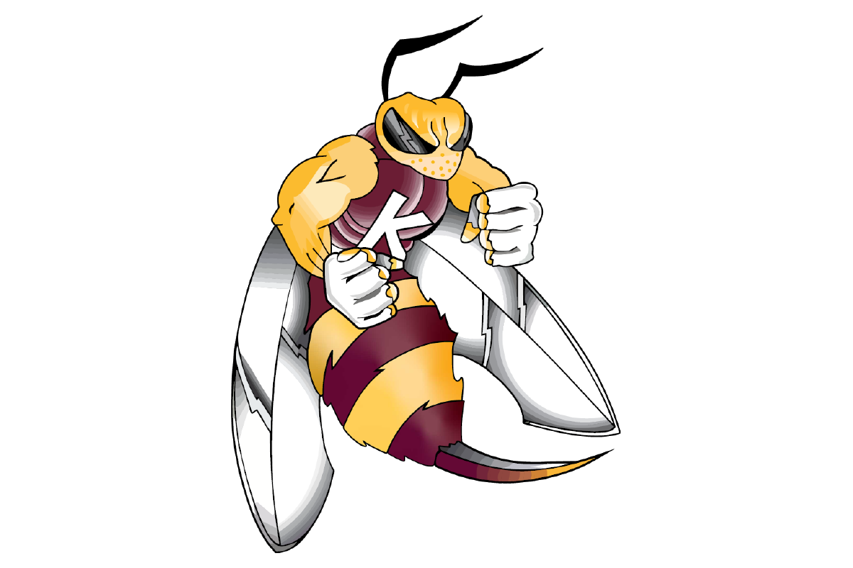 Maroon, Burgundy and Gold - Kermit High School
