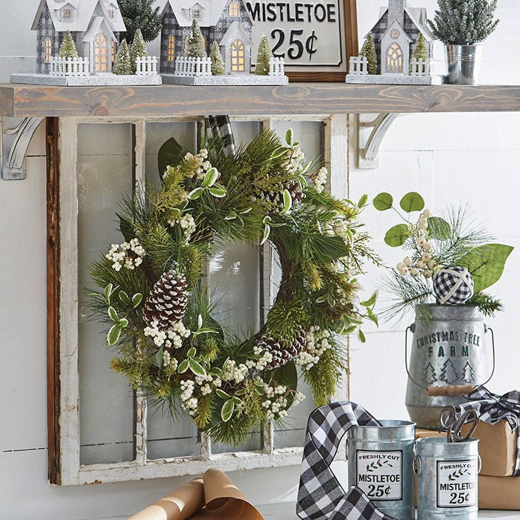 Farmhouse Christmas Decorations - Michelle's aDOORable Creations