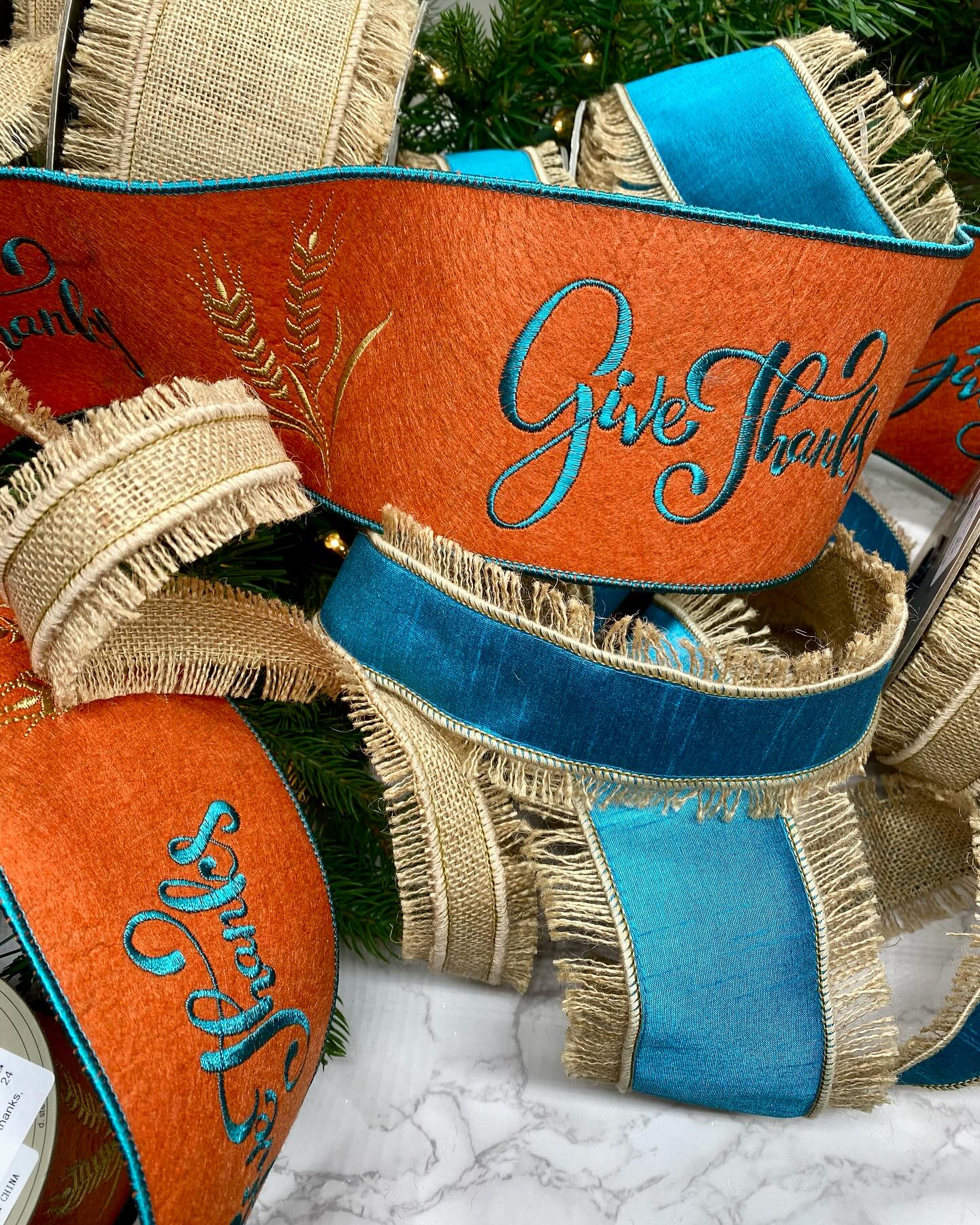 Ribbon - Fall Ribbon - Michelle's aDOORable Creations