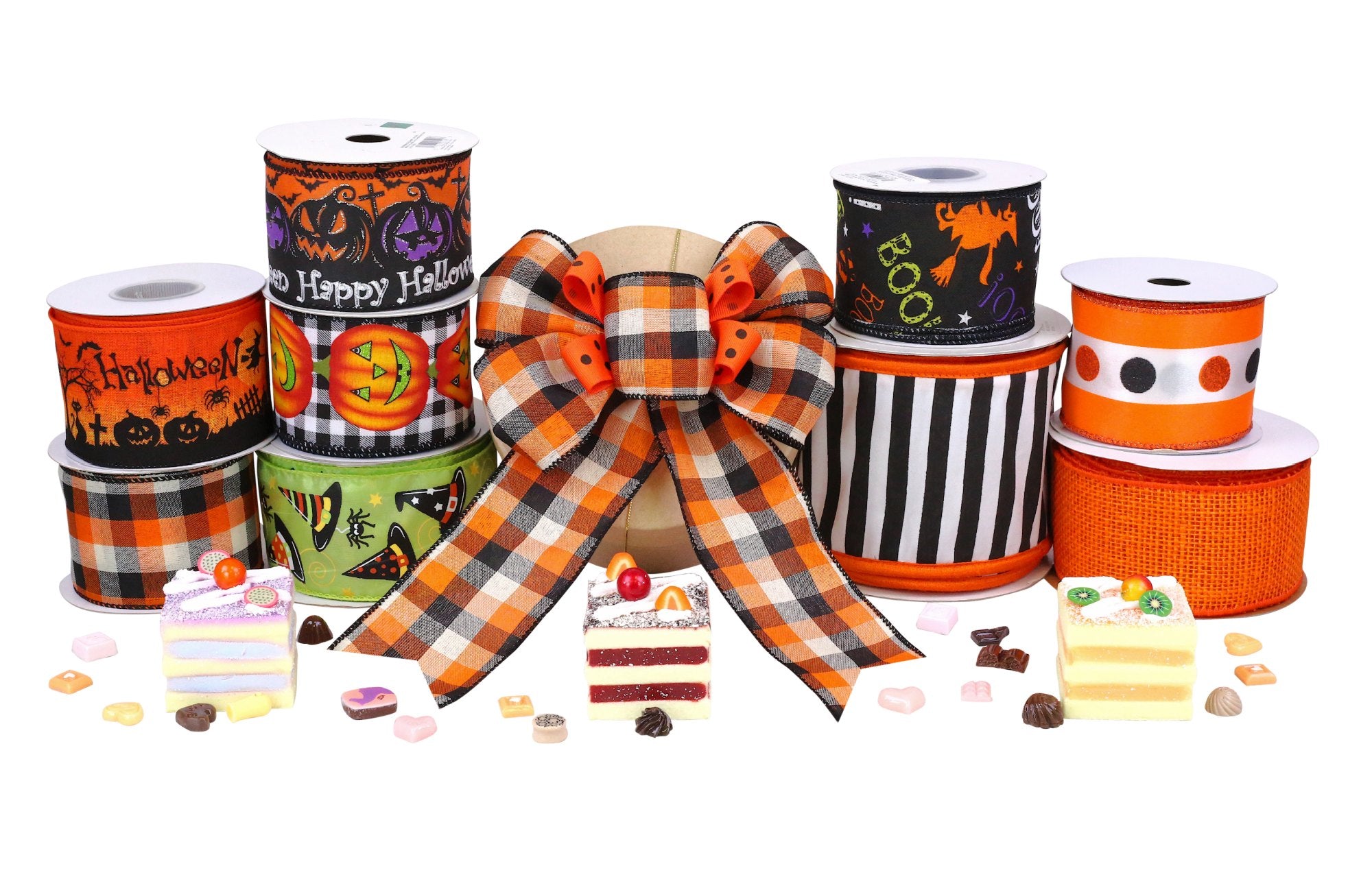 Ribbon - Halloween Ribbon - Michelle's aDOORable Creations