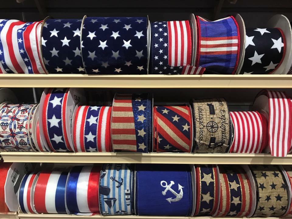 Ribbon - Patriotic Ribbon - Michelle's aDOORable Creations