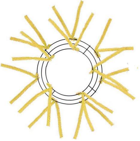 Work Wreath Forms - Artificial Wreaths - Michelle's aDOORable Creations