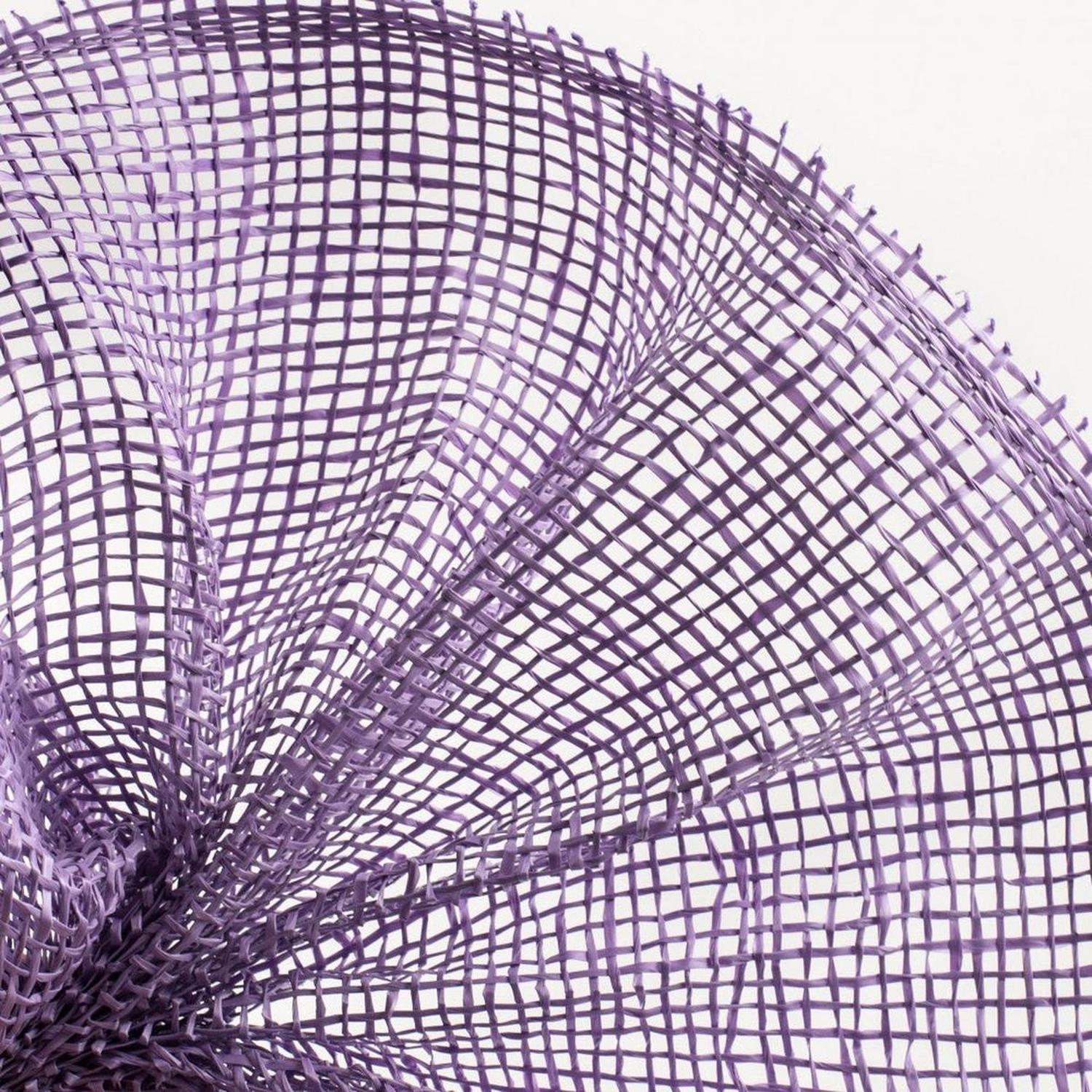 10" Poly Burlap Mesh Ribbon: Lavender Purple (10 Yards)