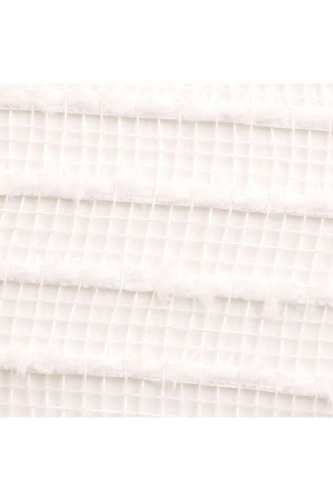 10" White Snowdrift Cotton Ball Mesh - Michelle's aDOORable Creations - Poly Deco Mesh
