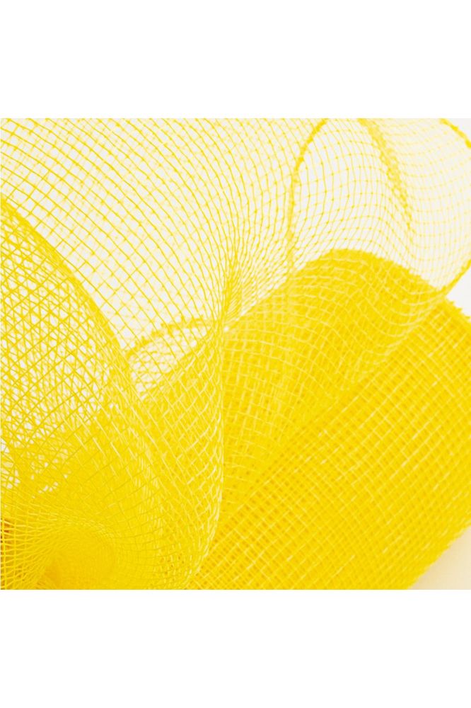 Shop For 10" Yellow Poly Deco Mesh (10 Yards) RE130229