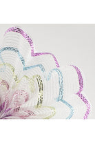 Shop For 10.5" Poly Jute Matte Stripe Mesh Ribbon: Metallic Pastel Stripes (10 Yards) at Michelle's aDOORable Creations