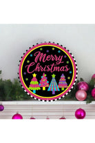 Shop For 12" Metal Sign: Merry Bright Christmas MD0979