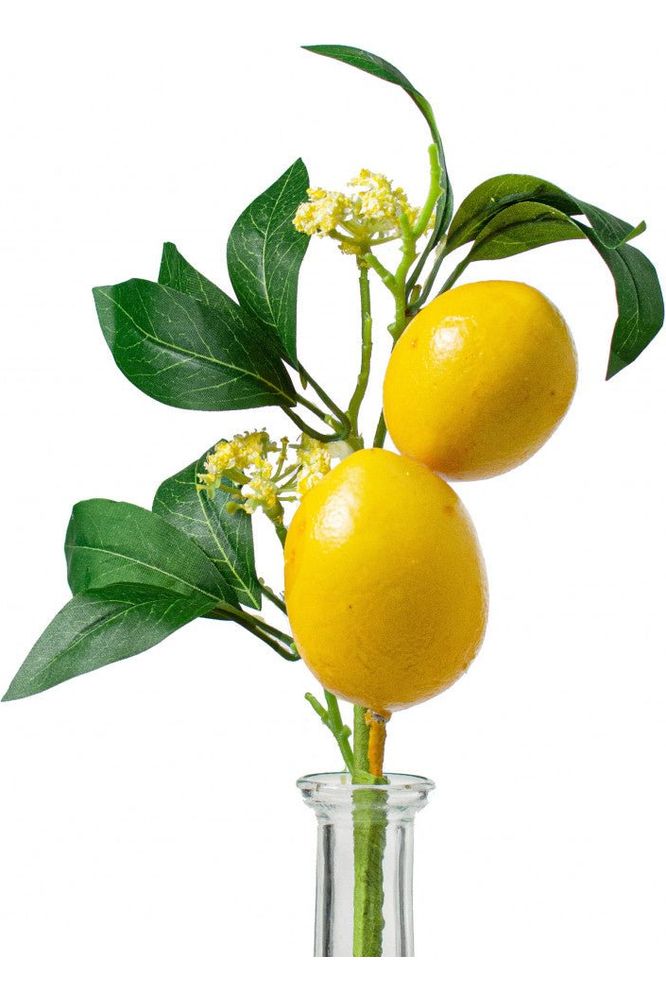 13" Lemon Leaf Spray - Michelle's aDOORable Creations - Sprays and Picks
