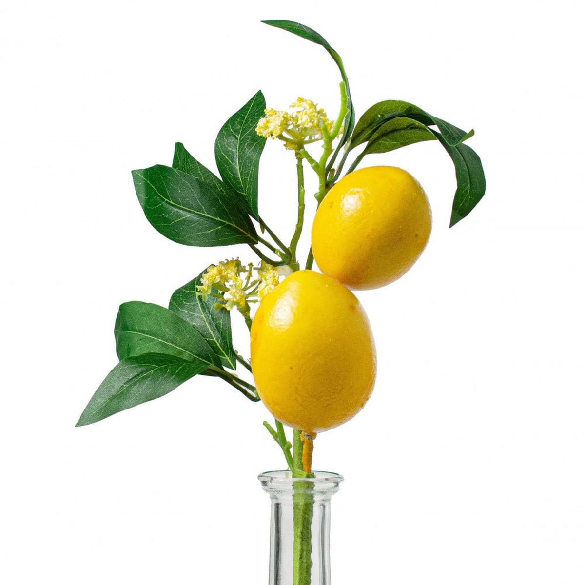 Shop For 13" Lemon Leaf Spray at Michelle's aDOORable Creations