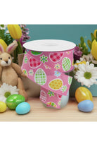 Shop For 1.5" Check Plaid Easter Egg Ribbon: Light Pink (10 Yards) RGE140515
