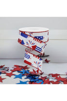 Shop For 1.5" Firecrackers Ribbon: White (10 Yards) RGE119927
