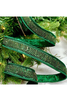 Shop For 1.5" Metallic Dupion Duchess Jewel Ribbon: Emerald (10 Yards) 05-1287