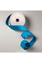Shop For 1.5" Pleated Lame Ribbon: Turquoise (10 Yards) 05-1161