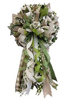 1.5" Royal Burlap Ribbon: Moss Green (10 Yards) - Michelle's aDOORable Creations - Wired Edge Ribbon