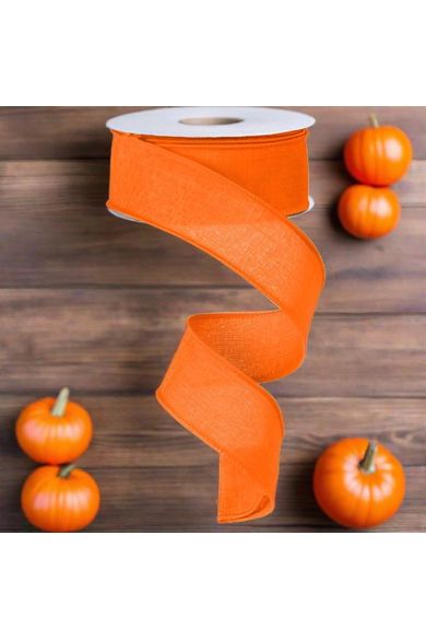 Shop For 1.5" Royal Canvas Ribbon: New Orange (10 Yards) at Michelle's aDOORable Creations