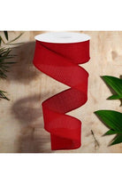Shop For 1.5" Royal Faux Burlap Ribbon: Red (10 Yards) RG121124