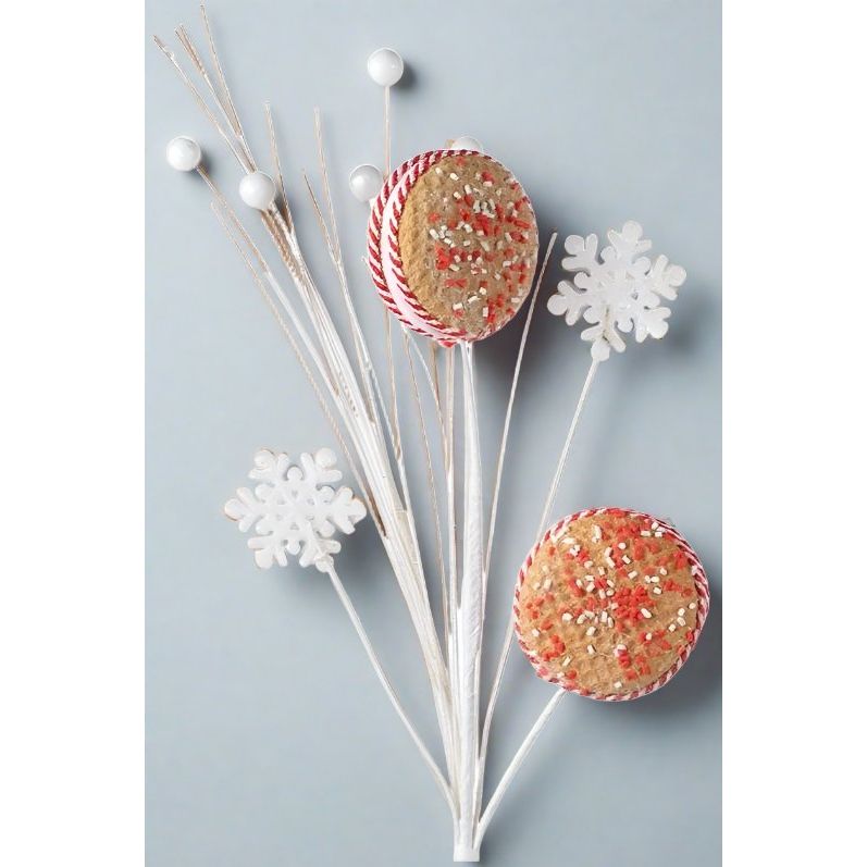 Shop For 18" Peppermint Macaron Spray at Michelle's aDOORable Creations