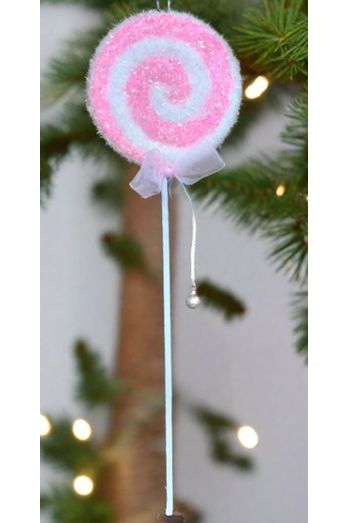 Shop For 22" Sparkle Candy Swirl Lollipop: Pink MTX67535PKWH