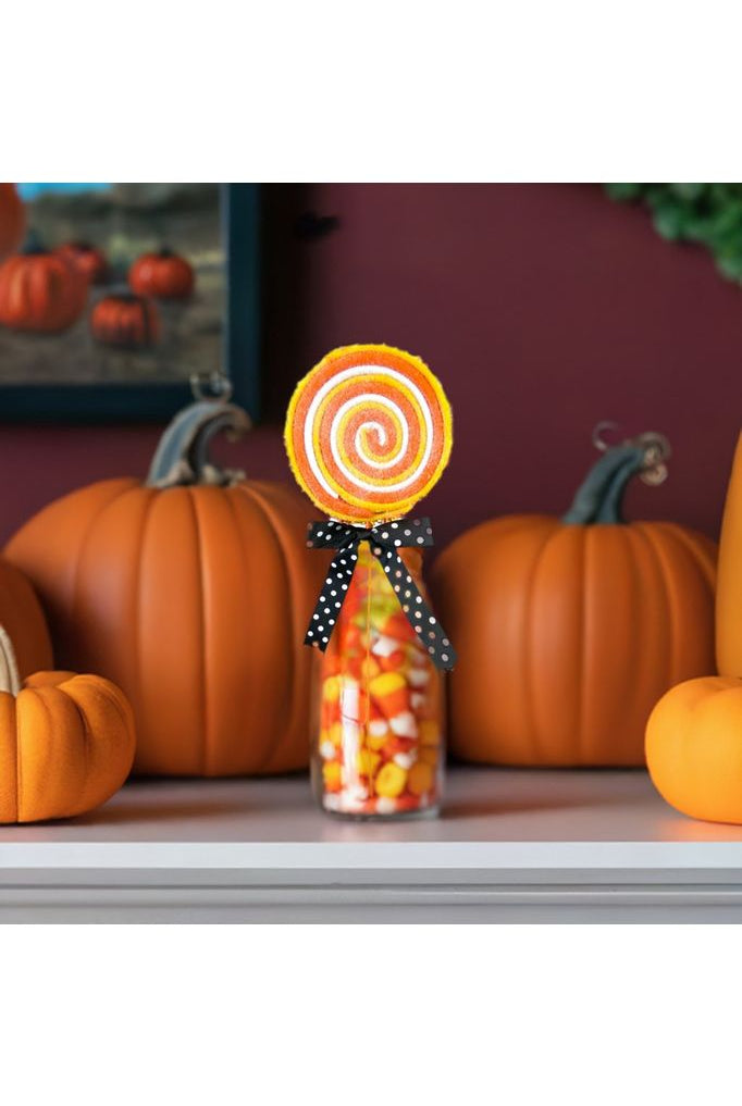 23" Halloween Lollipop Pick - Michelle's aDOORable Creations - Sprays and Picks