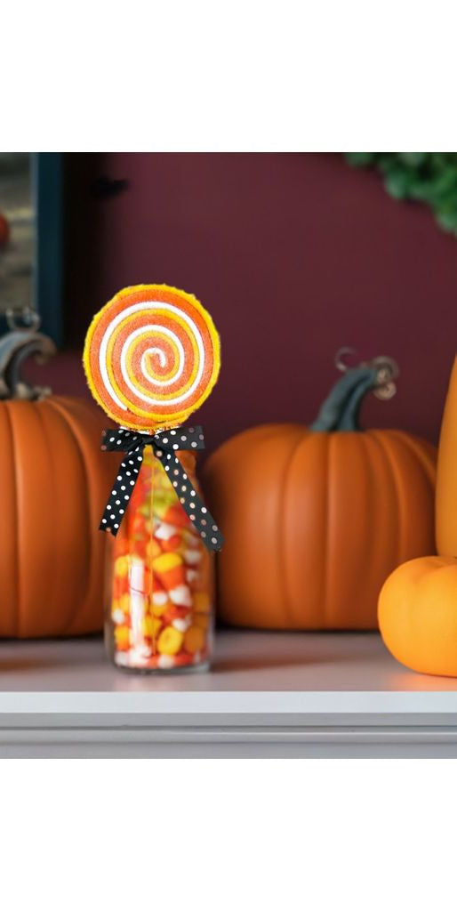 23" Halloween Lollipop Pick - Michelle's aDOORable Creations - Sprays and Picks