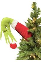 24" Plush Green Monster Hand Ornament - Michelle's aDOORable Creations - Sprays and Picks