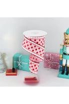 Shop For 2.5" Glitter Stripes Polka Dot Ribbon: Red & Pink (10 Yards) RG0140515
