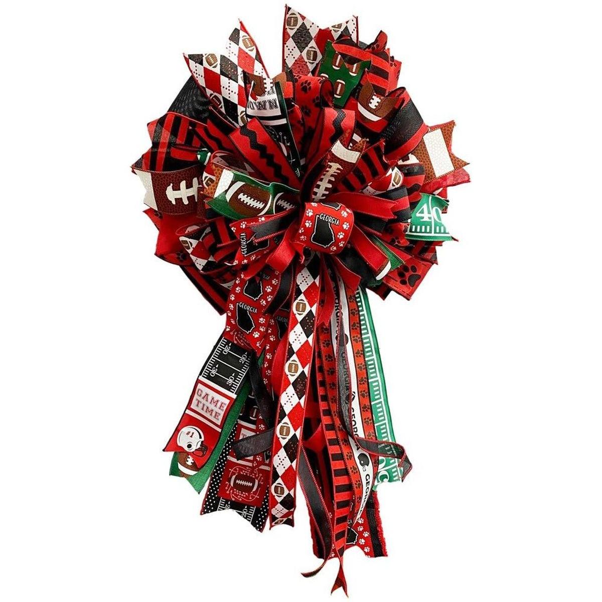 Shop For 2.5" Large Paw Print Satin Ribbon: Red (10 Yards) at Michelle's aDOORable Creations