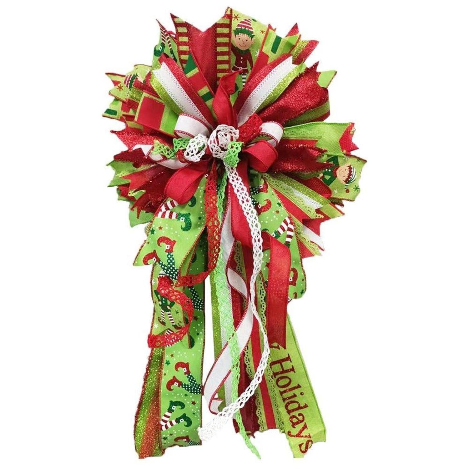 2.5" Scalloped Edge Ribbon: Fresh Green (10 Yards)