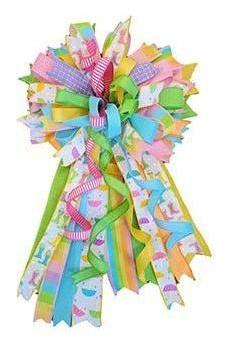 Shop For 2.5" Umbrellas Faux Royal Ribbon: White (10 Yards) at Michelle's aDOORable Creations