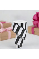 Shop For 2.5" Wide Stripe Ribbon: Black & White (10 Yard) RG01352WK