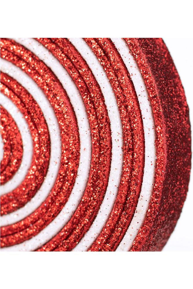 Shop For 27" Glitter Lollipop Spray: Red & White 84809RDWT