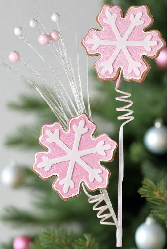 Shop For 28" Snowflake Cookie Spray: Pink 85891PK