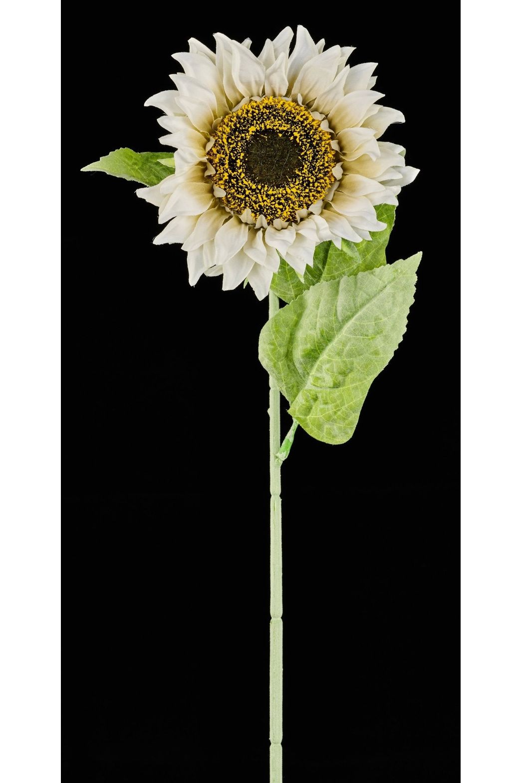 33" Sunflower Stem: Ivory - Michelle's aDOORable Creations - Sprays and Picks