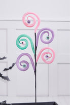 Shop For 28" Eyeballs Spiral Curly Spray: Pink, Purple, Mint at Michelle's aDOORable Creations