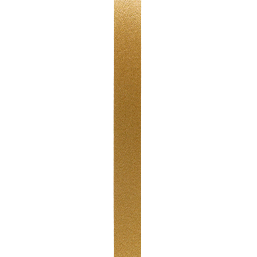 Gold diamond dust non-wired ribbon with subtle shimmer texture