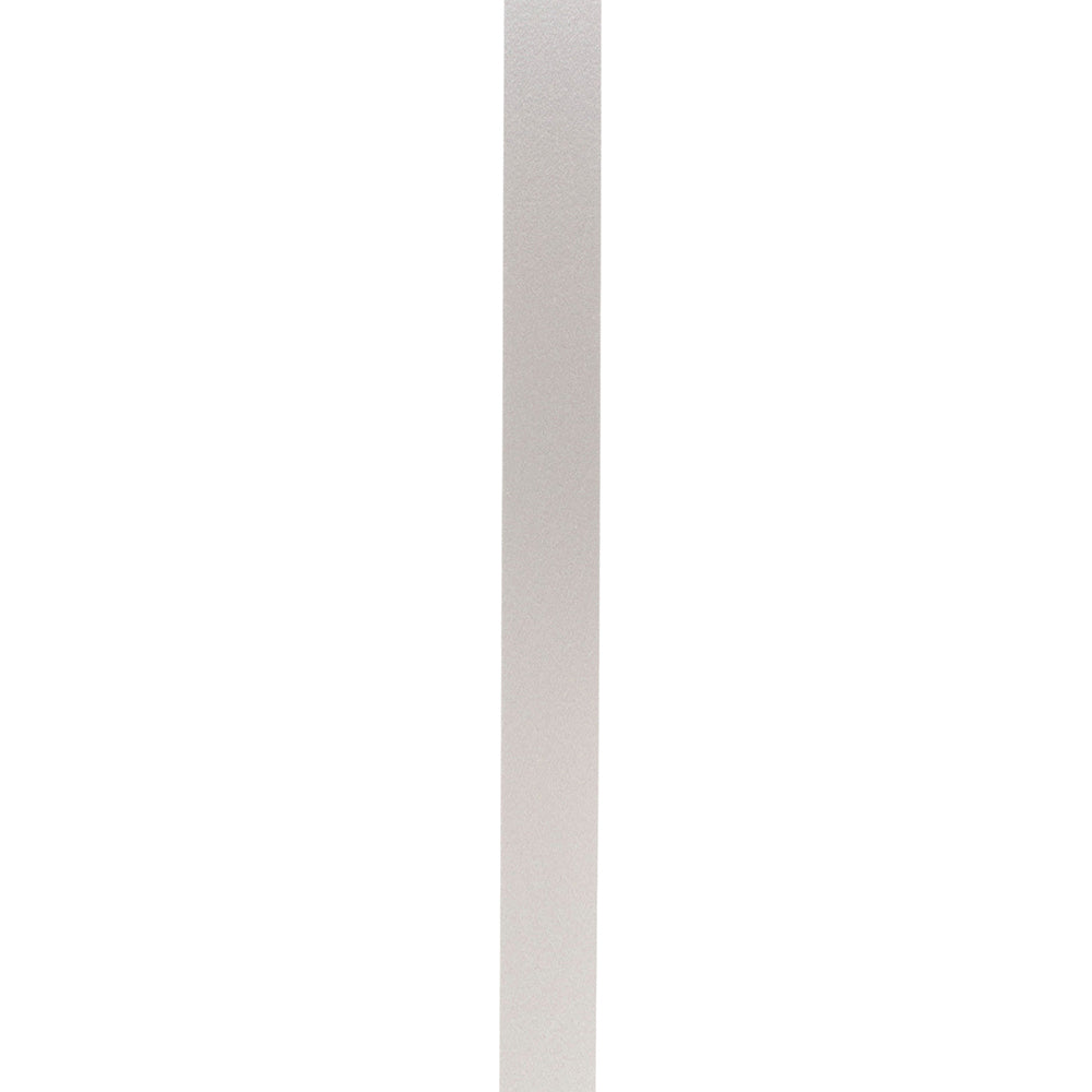 Smooth grey backing texture of silver diamond dust ribbon