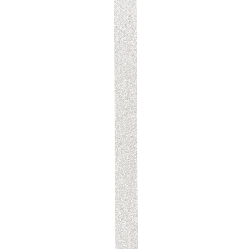 Silver diamond dust glitter ribbon for homecoming mums