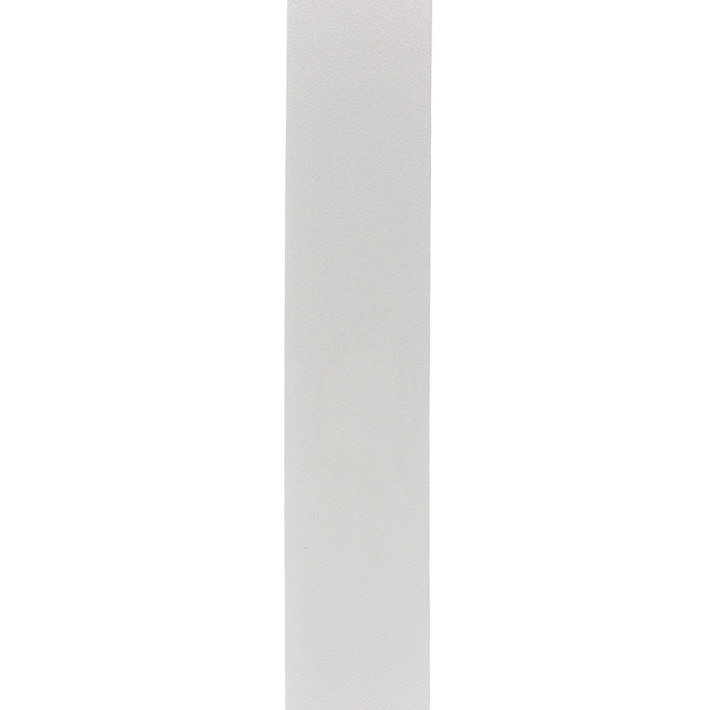 Matte white underside of non-wired jewel dust ribbon
