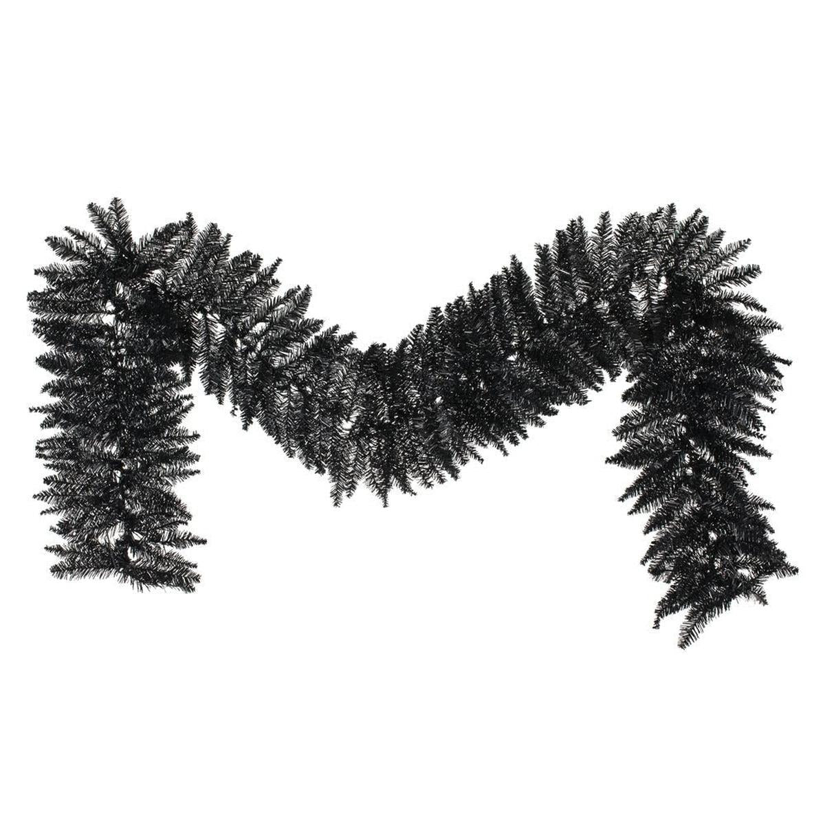 Shop For 9' Black Fir Artificial Christmas Garland, Unlit at Michelle's aDOORable Creations