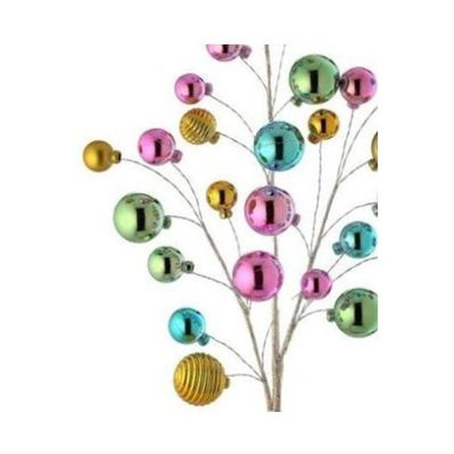 31" Shiny Matte Ball Spray: Pastel