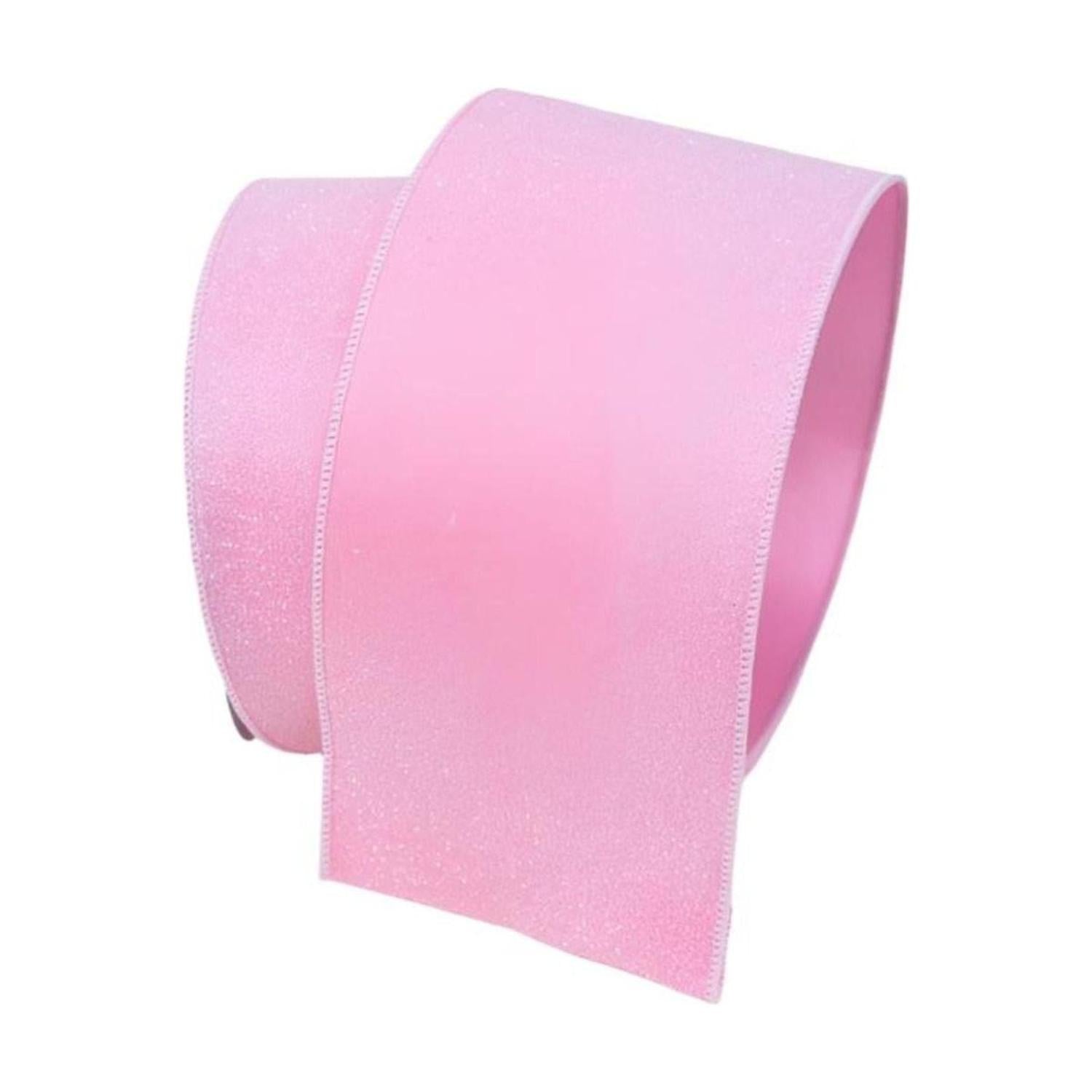 4" Sugar Candy Ribbon: Light Pink (10 Yards)