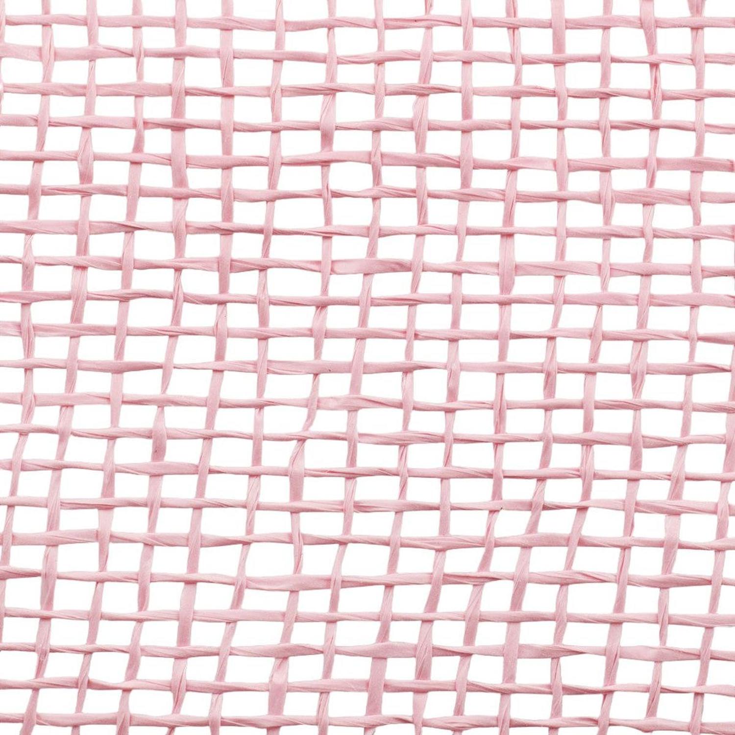 10" Poly Burlap Mesh Ribbon: Light Pink