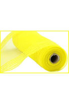 Shop For 10.25" Drift Border Mesh Ribbon: Yellow (10 Yards) at Michelle's aDOORable Creations