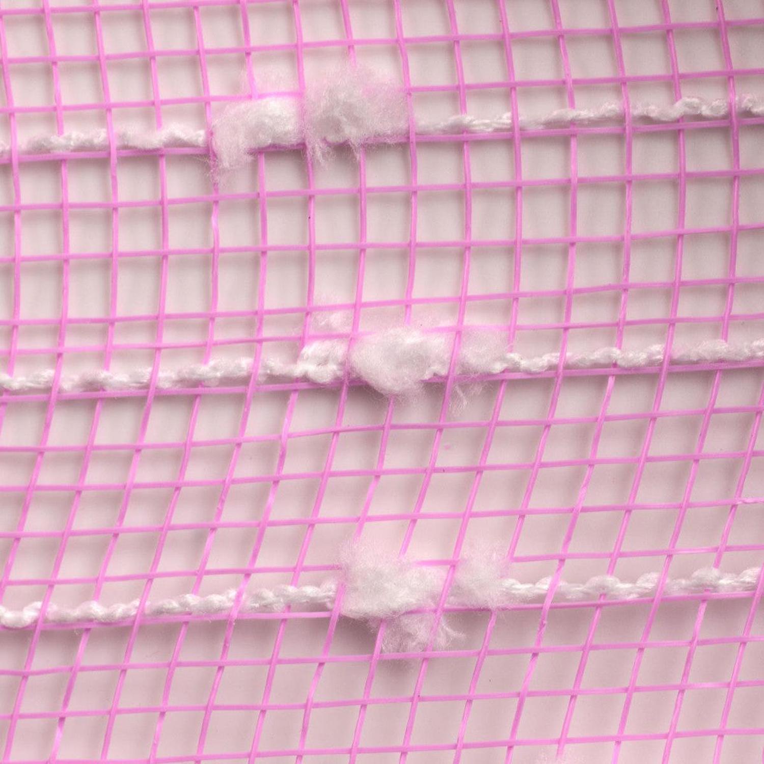 Shop For 10" Snowball Deco Mesh Ribbon: Pink & White (10 Yards) at Michelle's aDOORable Creations