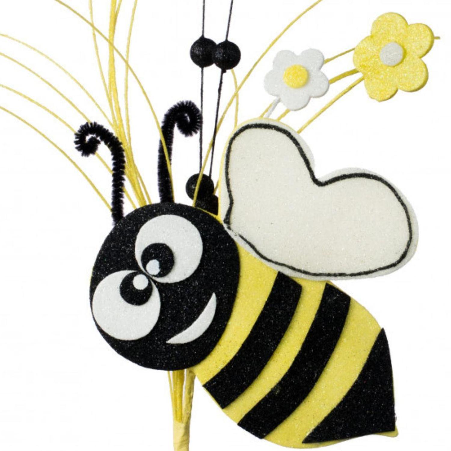 18" Bumble Bee Daisy Pick
