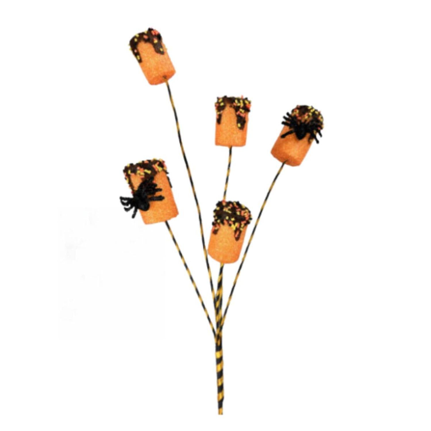24" Spider Marshmallow Spray: Orange