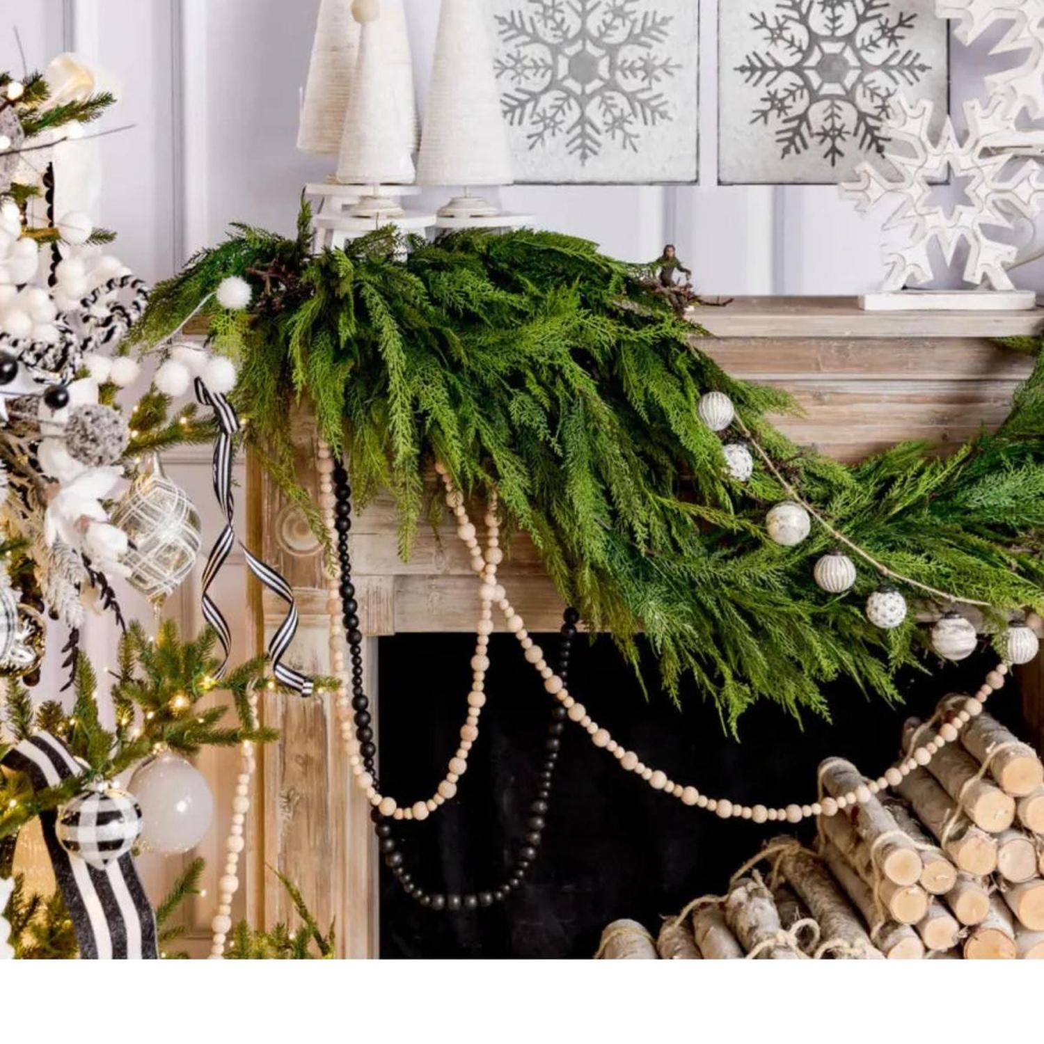 6' Soft Cedar Garland