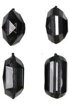 Acrylic Jewel Assortment Ornament: Black (Set 4) - Michelle's aDOORable Creations - Holiday Ornaments